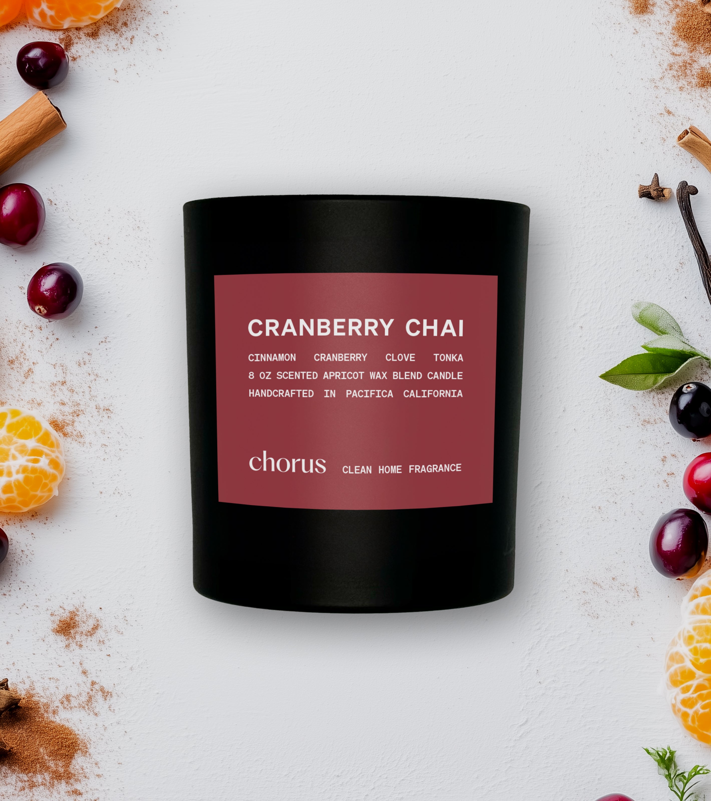 Cranberry Chai Candle